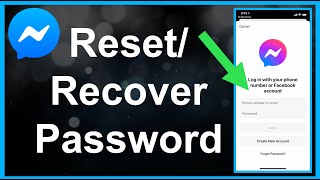 How To ResetRecover Forgotten Messenger Password [upl. by Alsi]