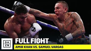 FULL FIGHT  Amir Khan vs Samuel Vargas [upl. by Ecerahc]