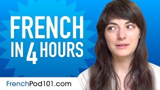 Learn French in 4 Hours  ALL the French Basics You Need [upl. by Drews]