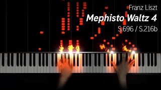 Liszt  Mephisto Waltz 4 S696  S216b [upl. by Inge]