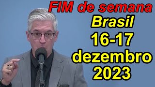 Reunião de fim de semana 16–17 de dezembro 2023 PORTUGUES BRASIL [upl. by Tobe]