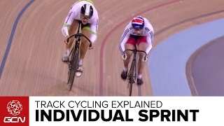 The Individual Sprint Explained – GCNs Guide To Track Cycling [upl. by Alburg]