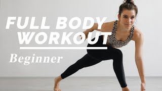 Full Body Workout für Beginner  No Equipment  mit Warm Up amp Cool Down  DAY 1 [upl. by Hort]