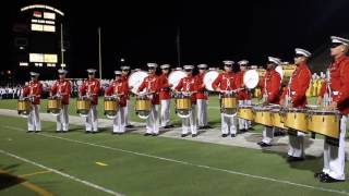 United States Marine Drum and Bugle Corps Drumline [upl. by Dorca417]