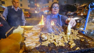 Street Food in Peru  ULTIMATE 14HOUR PERUVIAN FOOD  Market Tour in Lima [upl. by Clance]