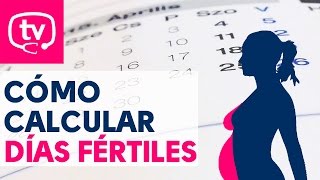 ¿Cómo calcular los días fértiles de una mujer [upl. by Cid]