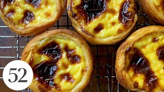 How to Bake the Perfect Pastel de Nata  At Home With Us [upl. by Tonl]