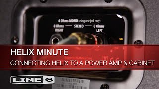 Line 6  Helix Minute Connecting Helix to an Effects Loop [upl. by Tanney]