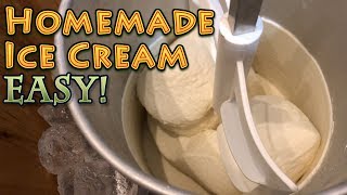 Homemade Ice Cream EASY [upl. by Lucic]