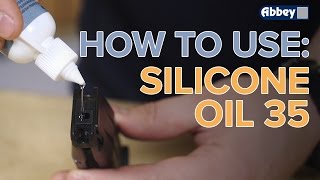 How To Use Abbey Supply Silicone Gun Oil 35 On Airsoft Guns [upl. by Dolorita]