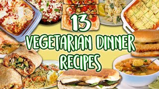 13 Vegetarian Dinner Recipes  Veggie Main Course Super Compilation Well Done [upl. by Haig]