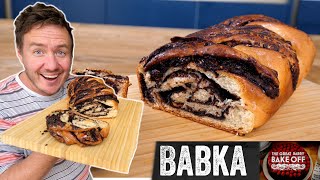 Chocolate Babka Recipe  The Great Barry Bake Off [upl. by Ysdnil588]