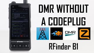 The Most Advanced DMR amp 4G LTE Radio  RFinder B1 [upl. by Payton]