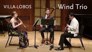 Trio for Oboe Clarinet and Bassoon • VillaLobos • Members of Curtis Institute [upl. by Namyw134]