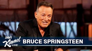 Jimmy Kimmel’s FULL INTERVIEW with Bruce Springsteen [upl. by Amersham236]