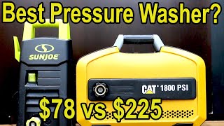 Best Pressure Washer ELECTRIC Ryobi vs Karcher Stanley Sun Joe WEN CAT amp WORX [upl. by Gonnella]