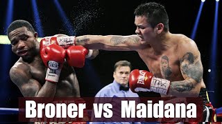 Adrien Broner vs Marcos Maidana  Fight Highlights [upl. by Annasus]