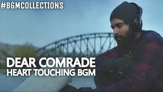 Dear Comrade BGM  Heart Touching BGM l Vijay devarakonda l [upl. by Donnamarie]