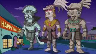 The Pillar Men portrayed by The Simpsons [upl. by Okuy]