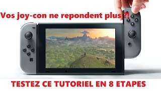 Joycon Nintendo switch qui ne repond pas  teste ça [upl. by Landmeier]