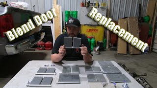 Dodge Ram 2500 Blend Door Replacement DETAILED [upl. by Critchfield247]