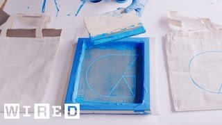 DIY How To Burn a Silkscreen and Print at Home [upl. by Raeann226]