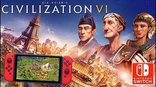 CIVILIZATION 6 sur NINTENDO SWITCH  DECOUVERTE GAMEPLAY FR [upl. by Janicki]