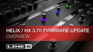 Line 6  Helix  HX 370 Firmware Update [upl. by Flosi]