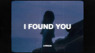 Stephen Sanchez  quotUntil I Found Youquot Lyrics [upl. by Eugeniusz528]