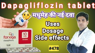 Dapagliflozin tablets 10 mg  Dapagliflozin tablets 5 mg  forxiga 10 mg in hindi [upl. by Turnbull831]