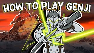 HOW TO PLAY GENJI IN OVERWATCH 2 [upl. by Kalikow]