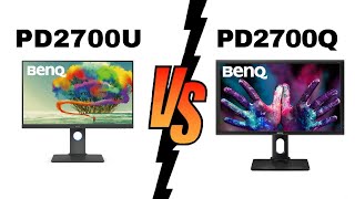 BenQ PD2700U vs BenQ PD2700Q  Which Monitor Is Better [upl. by Awjan]