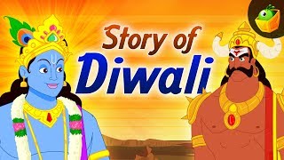 The Story of Diwali  Deepavali Greeting from MagicBox Animation [upl. by Ehrman]