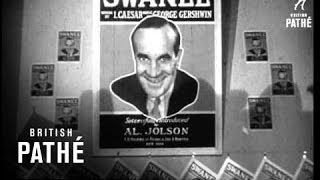 Funeral Of Al Jolson 1950 [upl. by Yenal]