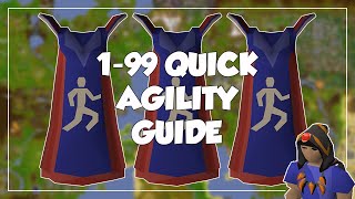 199 Quick Agility Guide  Old School RunescapeOSRS [upl. by Gnilrad]