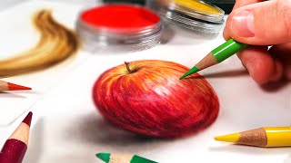 How to SPEED UP your Colored Pencil Drawings [upl. by Irafat]