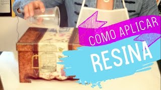 COMO USAR LA RESINA😱TUTORIAL MUY FÁCIL [upl. by Normy]