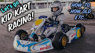 HOW TO GET STARTED IN KID KART RACING  Go Kart racing at 6years old  Learn how to start racing [upl. by Ekim]