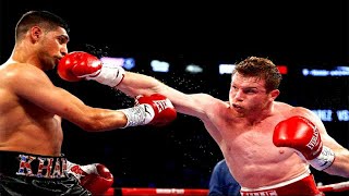 Canelo Alvarez vs Amir Khan  Highlights KNOCKOUT of the Year [upl. by Anoiek946]