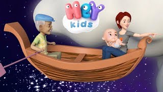 Fış Fış Kayıkçı şarkısı  Bebek Ninnileri  Bebek Şarkıları  HeyKids [upl. by Nivre2]