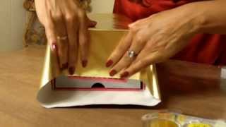 How to Easily Wrap a Christmas Gift or Present Like Macys [upl. by Suoiluj]