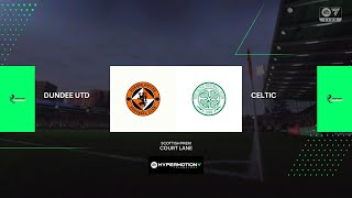 Dundee United vs Celtic 22122024 Scottish Premiership FC 25 [upl. by Goren310]