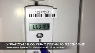 Sontex 556  Visualizzare il consumo dellanno precedente [upl. by Elam633]