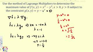 Lagrange Multipliers  Part 1  Vector Calculus [upl. by Slaughter]