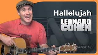 Hallelujah by Leonard Cohen  Easy Guitar Lesson [upl. by Erich]