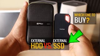 External SSD VS External HDD  Which one to BUY [upl. by Ragnar776]