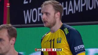 IHF World Mens Handball Championship 2021 Final Denmark  Sweden Full match [upl. by Arrej]