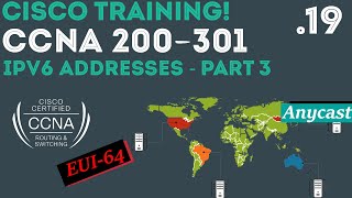 Cisco  CCNA Certification 200301  IPv6 EUI Anycast and Static Routing 19 [upl. by Cruce439]