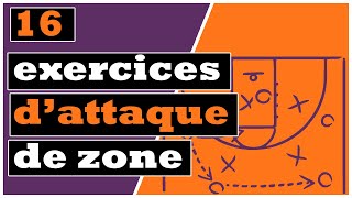 attaquer une zone  16 exercices de basketball [upl. by Keverne]