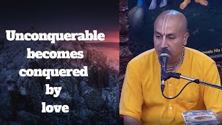 H G Gauranga Prabhu  Unconquerable becomes conquered by love  ISKCON Chowpatty [upl. by Ymeon]